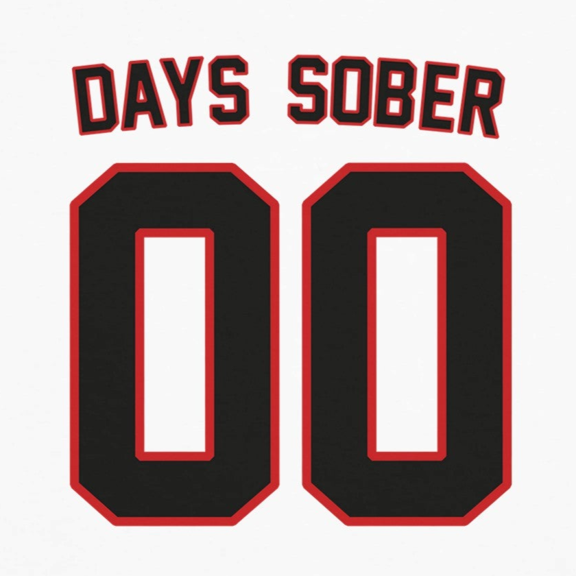 00 Days Sober - T-shirt